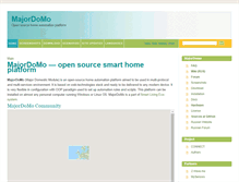 Tablet Screenshot of majordomohome.com